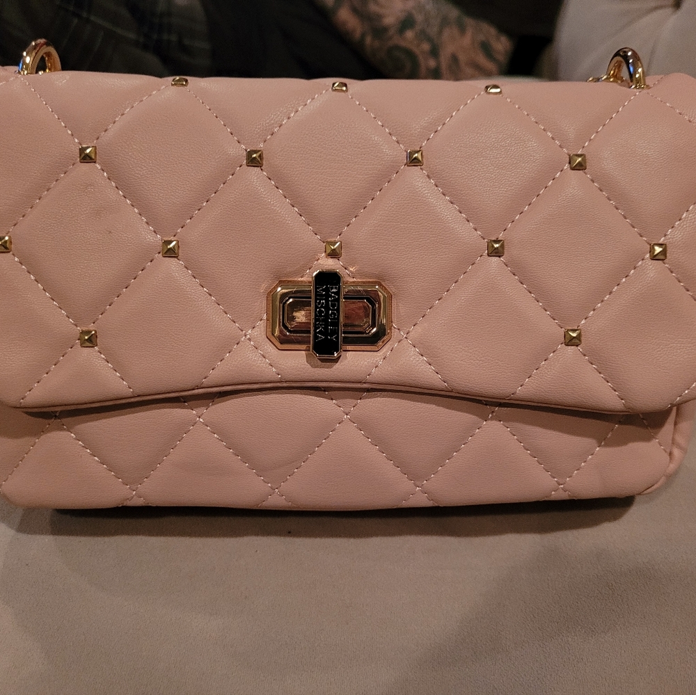 Badgley Mischka Vegan Leather Crossbody Purse